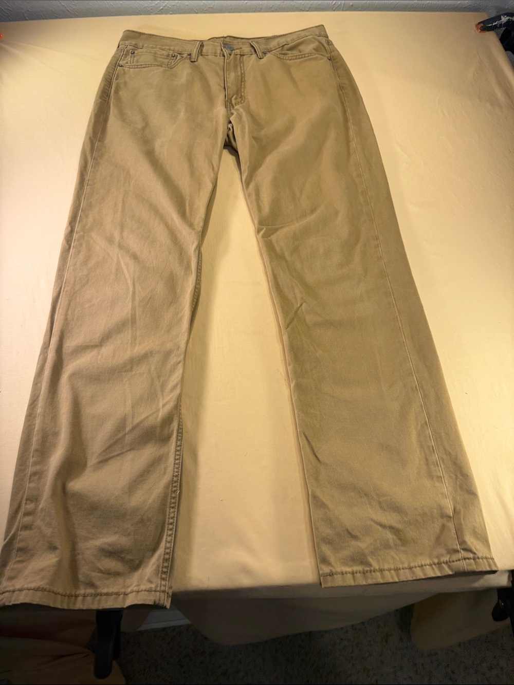 Levi’s 514 brown denim jeans
